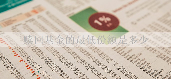 赎回基金的最低份额是多少