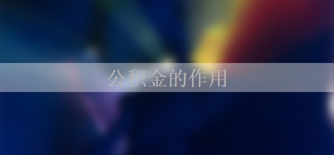 公积金的作用