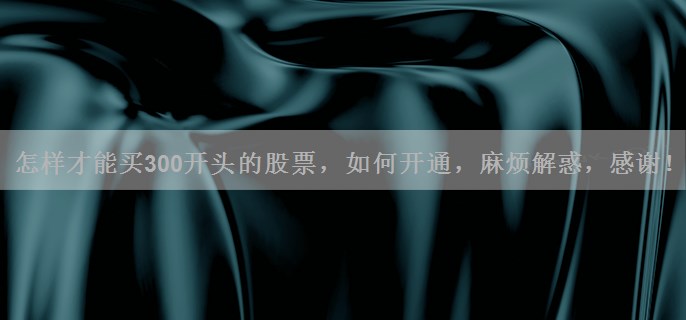 怎样才能买300开头的股票，如何开通，麻烦解惑，感谢！