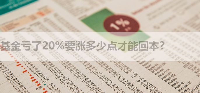 基金亏了20%要涨多少点才能回本？