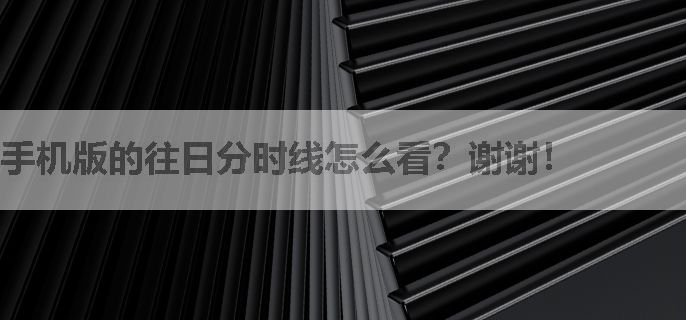 手机版的往日分时线怎么看？谢谢！