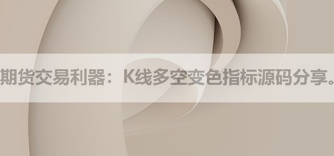 期货交易利器：K线多空变色指标源码分享。