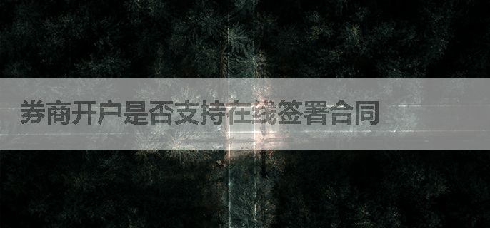 券商开户是否支持在线签署合同