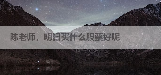 陈老师，明日买什么股票好呢