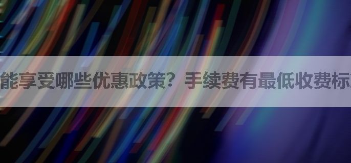 能享受哪些优惠政策？手续费有最低收费标准吗？
