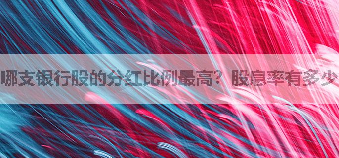 哪支银行股的分红比例最高？股息率有多少？