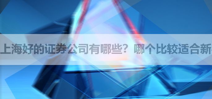 上海好的证券公司有哪些？哪个比较适合新手投资？