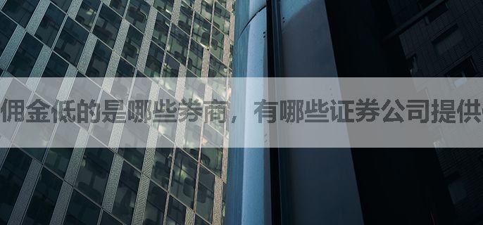 佣金低的是哪些券商，有哪些证券公司提供低佣金优惠？