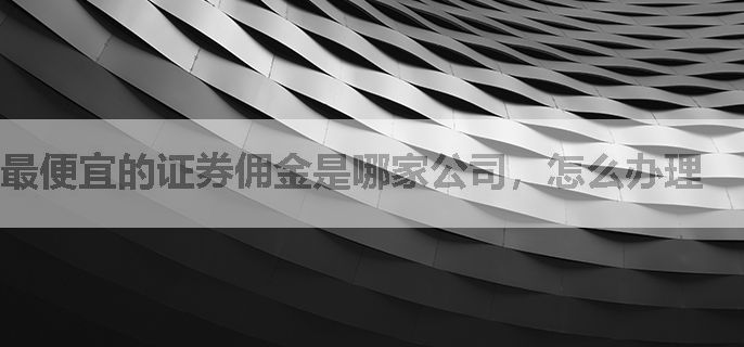 最便宜的证券佣金是哪家公司，怎么办理