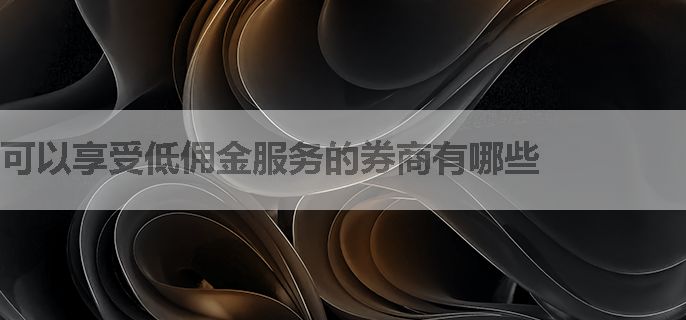 可以享受低佣金服务的券商有哪些