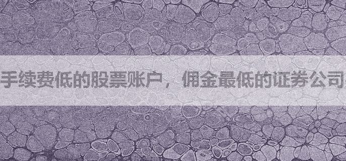 手续费低的股票账户，佣金最低的证券公司是哪家？