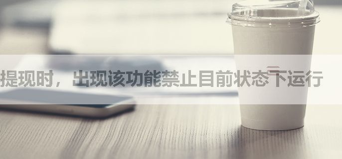 提现时，出现该功能禁止目前状态下运行
