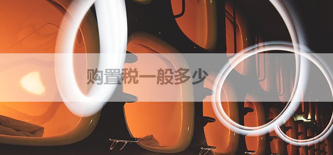 购置税一般多少