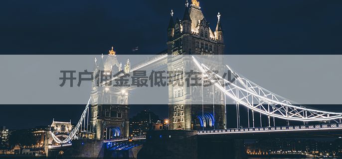 开户佣金最低现在多少