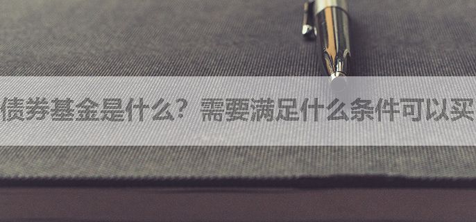 债券基金是什么？需要满足什么条件可以买