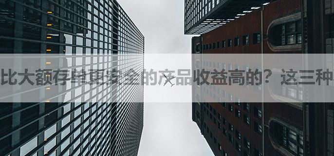 比大额存单更安全的产品收益高的？这三种不要错过