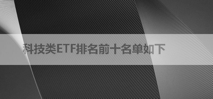 科技类ETF排名前十名单如下