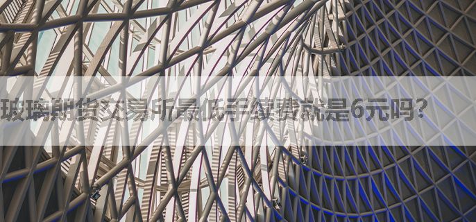 玻璃期货交易所最低手续费就是6元吗？