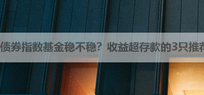 债券指数基金稳不稳？收益超存款的3只推荐！
