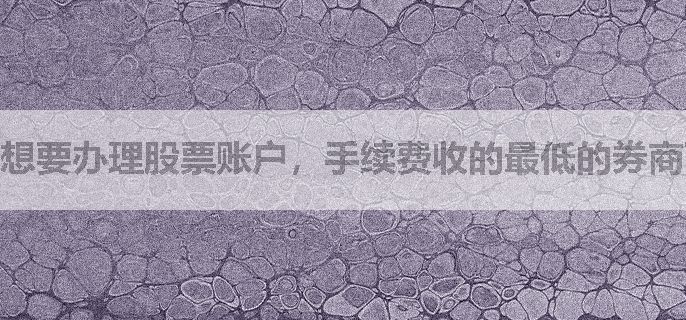 想要办理股票账户，手续费收的最低的券商可以手机办理开户吗