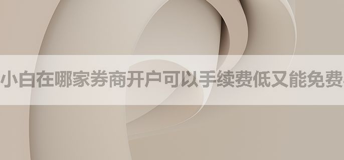 小白在哪家券商开户可以手续费低又能免费学习