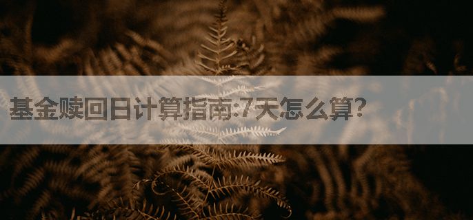 基金赎回日计算指南:7天怎么算？