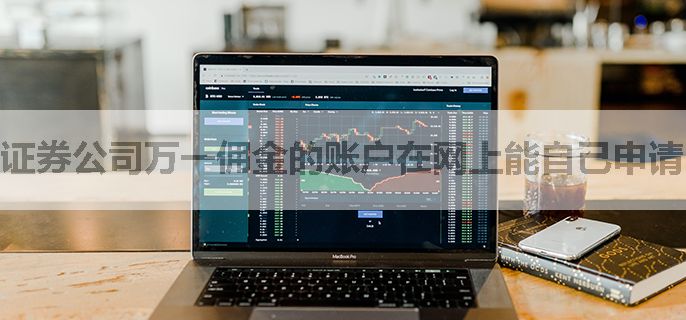 证券公司万一佣金的账户在网上能自己申请吗