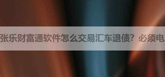 张乐财富通软件怎么交易汇车退债？必须电脑上操作吗