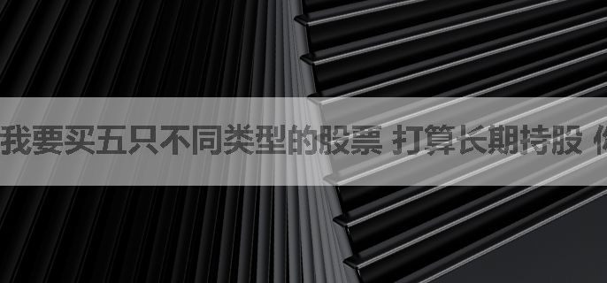 我要买五只不同类型的股票 打算长期持股 你可以推荐哪些比较好吗吗