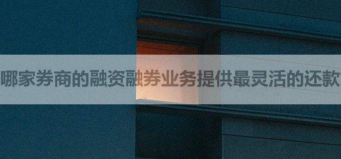 哪家券商的融资融券业务提供最灵活的还款方式？