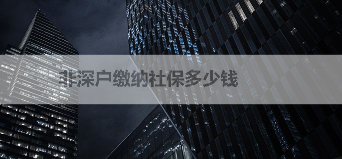 非深户缴纳社保多少钱