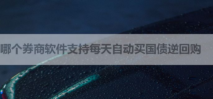 哪个券商软件支持每天自动买国债逆回购