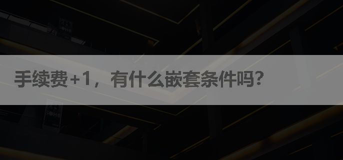 手续费+1，有什么嵌套条件吗？
