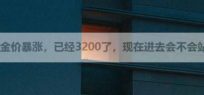 金价暴涨，已经3200了，现在进去会不会站在高点上啊，有风险吗?