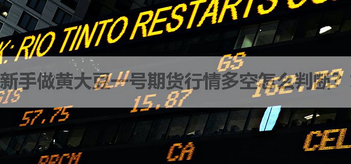 新手做黄大豆一号期货行情多空怎么判断？求专业解答