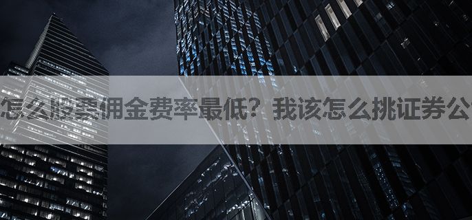怎么股票佣金费率最低？我该怎么挑证券公司呀？