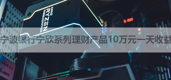 宁波银行宁欣系列理财产品10万元一天收益有多少？值得购买吗？