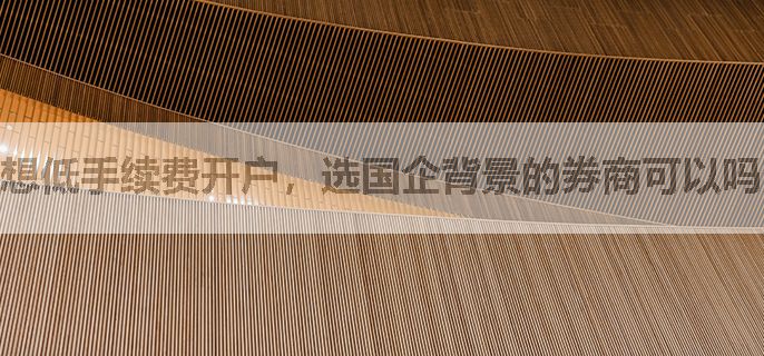 想低手续费开户，选国企背景的券商可以吗