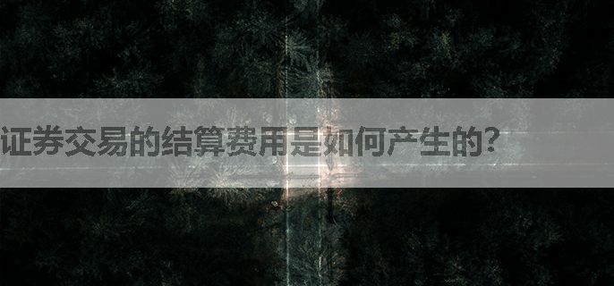 证券交易的结算费用是如何产生的？
