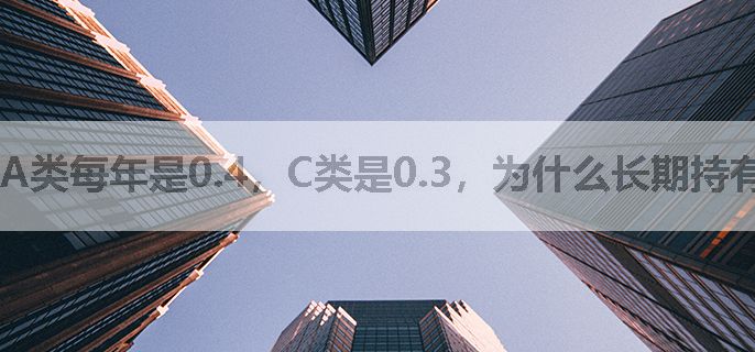 A类每年是0.4，C类是0.3，为什么长期持有还要选择A类呢