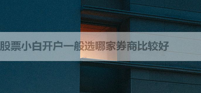 股票小白开户一般选哪家券商比较好
