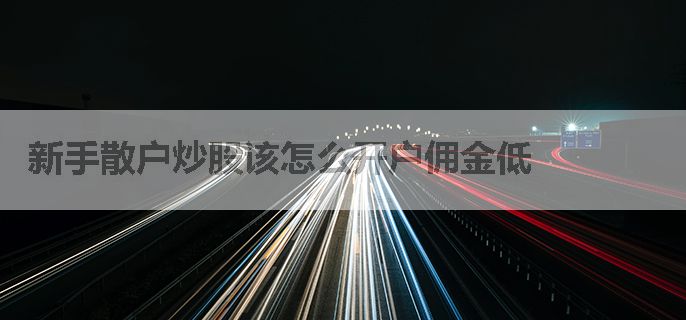 新手散户炒股该怎么开户佣金低