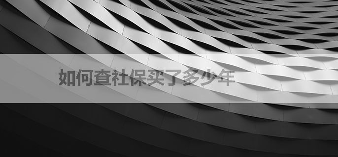 如何查社保买了多少年