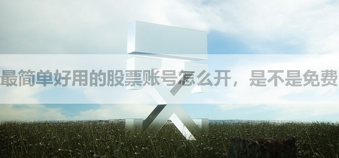 最简单好用的股票账号怎么开，是不是免费的