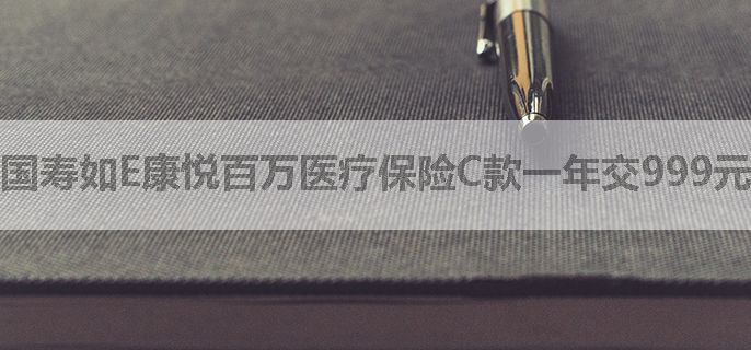 国寿如E康悦百万医疗保险C款一年交999元贵吗C款有坑吗？