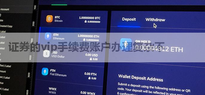 证券的vip手续费账户办理复杂不
