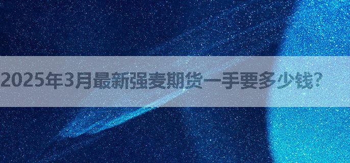 2025年3月最新强麦期货一手要多少钱？