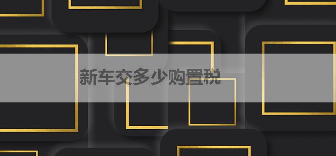 新车交多少购置税