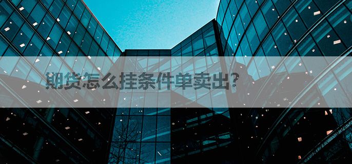 期货怎么挂条件单卖出？