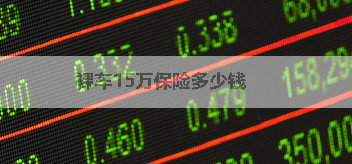 裸车15万保险多少钱